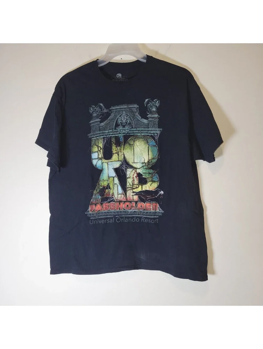Universal Studios Halloween Horror Nights 2025 HHN Passholder T-Shirt Men's XL